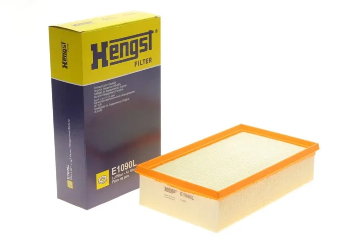 Фільтр повітряний Audi A3/Q2/Q3/TT/Skoda Octavia/SuperB/VW Golf/Passat/Tiguan 1.6-2.0TDI 12- HENGST FILTER E1090L - изображение 2