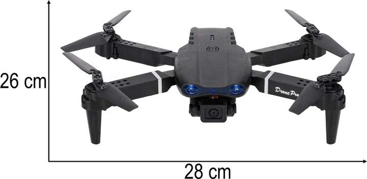 Dron KIK RC E99 Pro z podwójną kamerą 720P KX2922 (5903039769144) - obraz 16