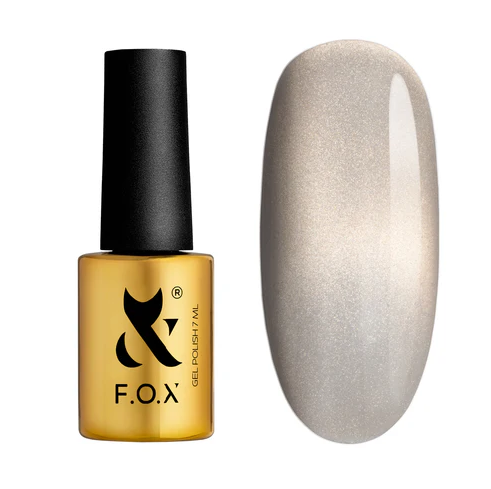 Гель-лак для ногтей F.O.X. Cat Eye №006 Холодный светло-серый-бежевый 7 мл - Фото 1 Гель-лак для ногтей F.O.X. Cat Eye №006 Холодный светло-серый-бежевый 7 мл - изображение 1