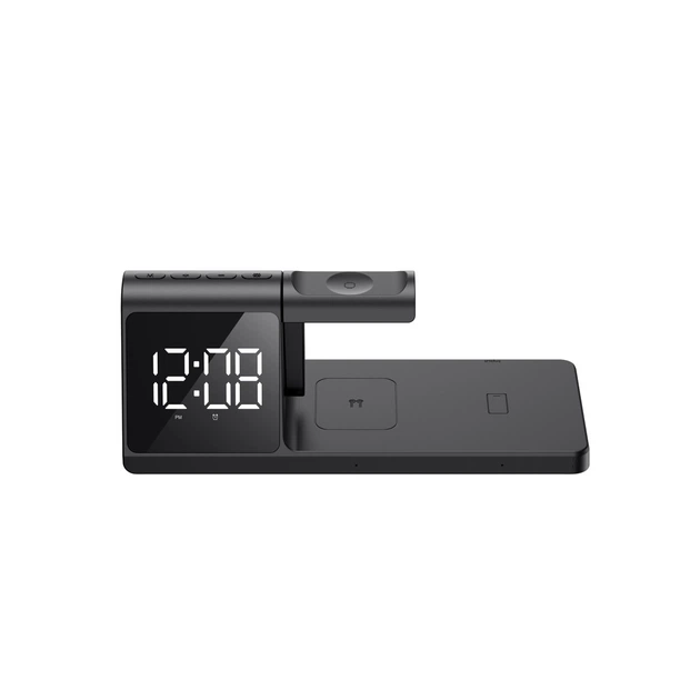 Бездротова зарядка 5в1 HAVIT W3042 15W Black - зображення 3