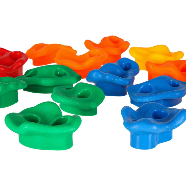 Zestaw kamieni do wspinaczki KIK 20 szt Kolorowe (5903039766440) - obraz 5