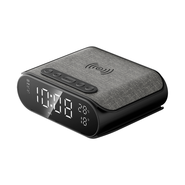 Бездротова зарядка з годинником HAVIT W3040 15W Black - Фото 1 Бездротова зарядка з годинником HAVIT W3040 15W Black - зображення 1