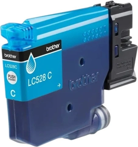Tusz Brother LC528C Cyan (4977766842921) - obraz 2