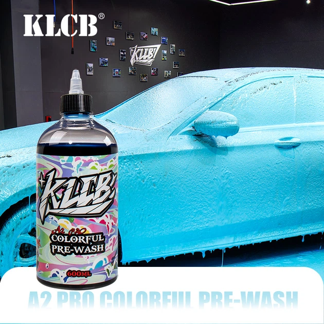 Шампунь для мийки авто (синій) KLCB A2 Colorful Pre-wash (600мл) - Фото 3 Шампунь для мийки авто (синій) KLCB A2 Colorful Pre-wash (600мл) - изображение 3