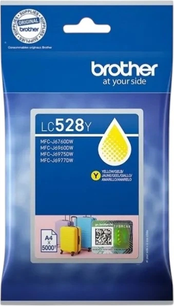 Картридж Brother LC528Y Yellow (4977766842983) - зображення 1