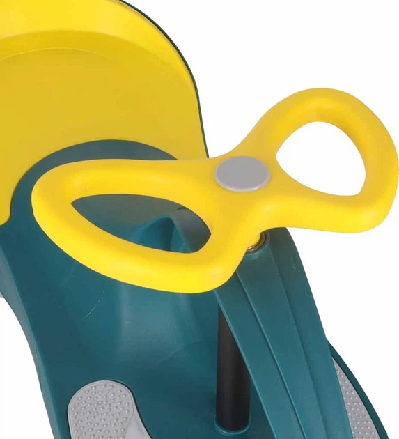 Jeździk grawitacyjny KIK ze świecącymi kołami LED Żółty KX4880_2 (5903039754645) - obraz 7