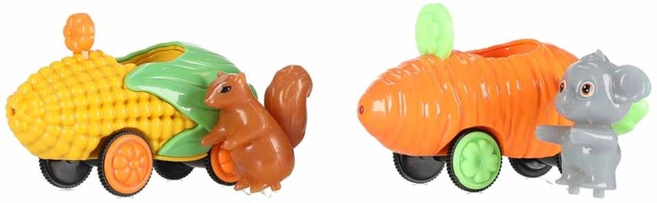 Tor samochodowy Ikonka wyscigowy magnetyczny 2 pojazdy swiecace 310 elementow (KX2863_1) (5903039770201) - obraz 13