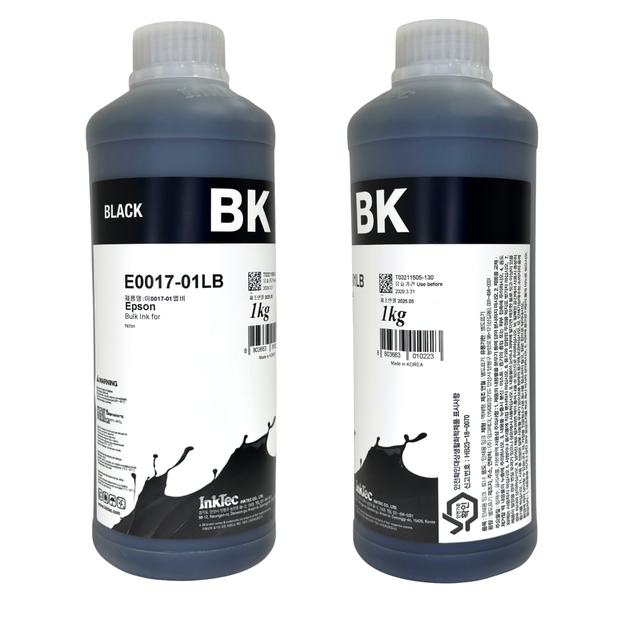 Комплект водорозчинного чорнила InkTec для принтерів EPSON, серія E0017, 4 кольори (Black, Cyan, Magenta, Yellow) – 1л - изображение 3
