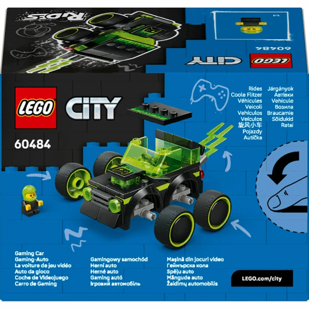 Конструткор LEGO City Автівки — Ігровий автомобіль для перегонів (60484) - изображение 3