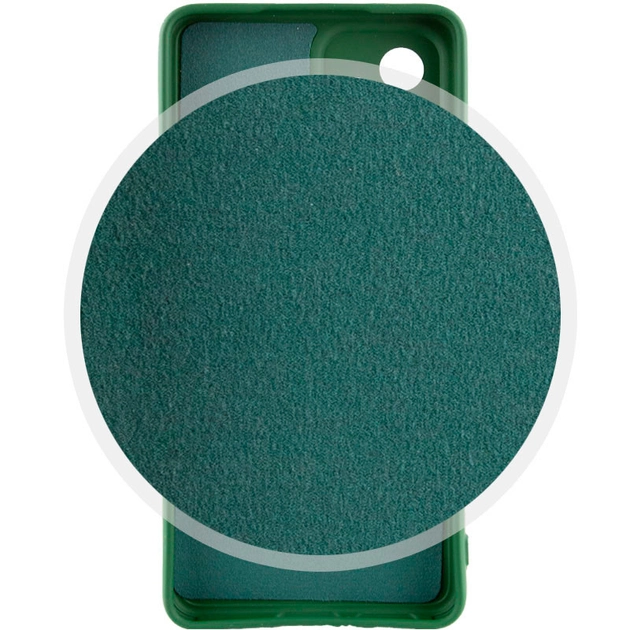 Чохол Fiji Full Soft Premium для Xiaomi Redmi Note 15 Pro протиударний бампер з мікрофіброю Dark Green - зображення 2