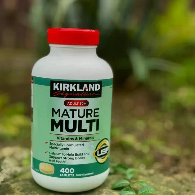 Kirkland Signature Mature Multi Adult 50+ Вітаміни і мінерали після 50 років 400 таблеток - зображення 6