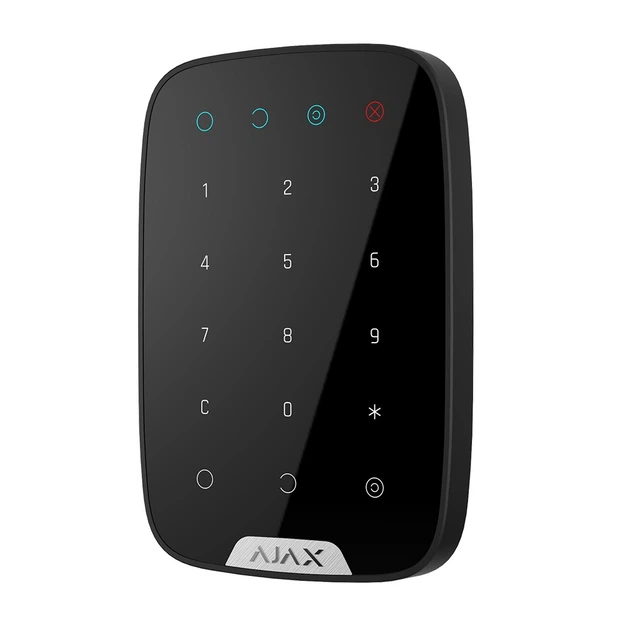Беспроводная сенсорная клавиатура Ajax KeyPad Black (8722.12.BL1) - изображение 4