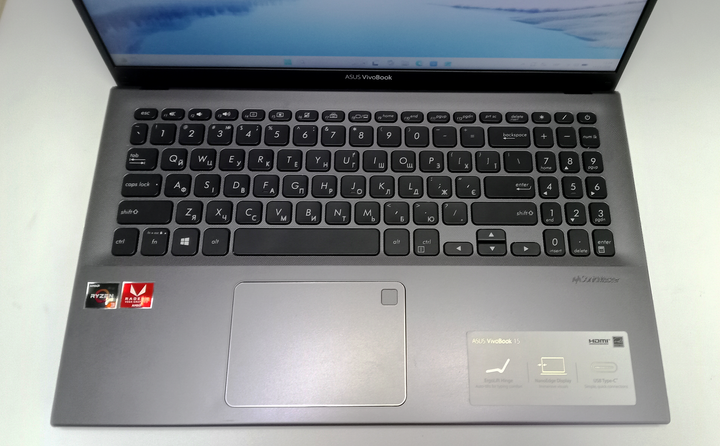 Ноутбук ASUS VivoBook F512dA 15.6" FullHD Ryzen 3 12Gb DDR4,128GB NVME Б/В - зображення 4