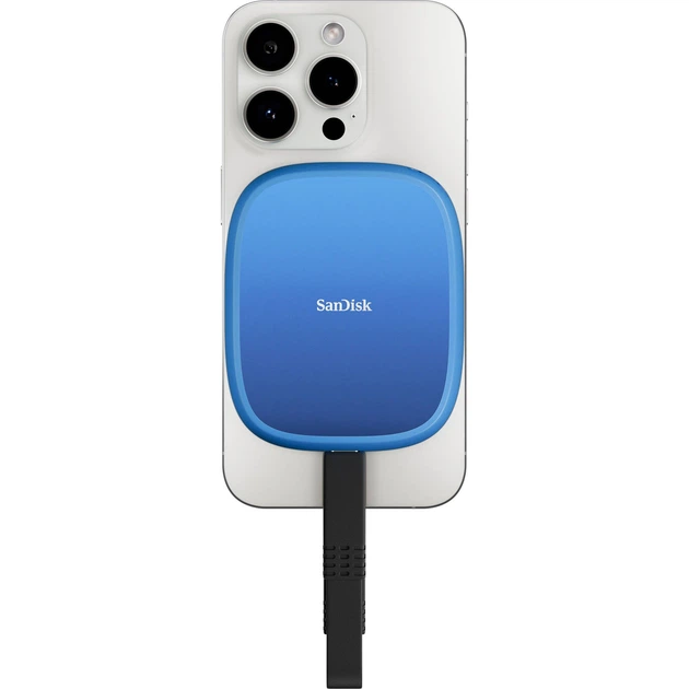Внешний SSD накопитель SanDisk Creator Phone 2TB Blue (SDSSDE62C-2T00-G25) [157532] - изображение 7