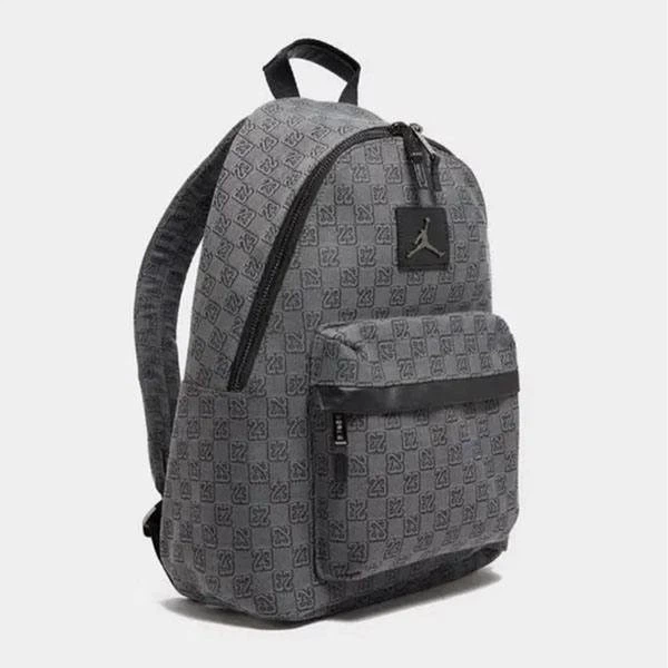 Рюкзак Jordan Monogram Grey Backpack 25L, серый рюкзак Jordan для обучения - изображение 3