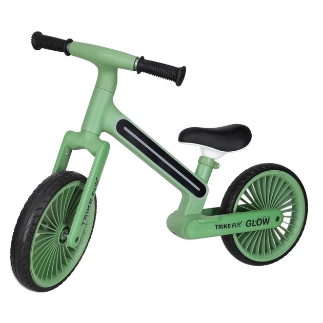 Rowerek biegowy KIK Trike Fix Glow LED Zielony (5903039770775) - obraz 6
