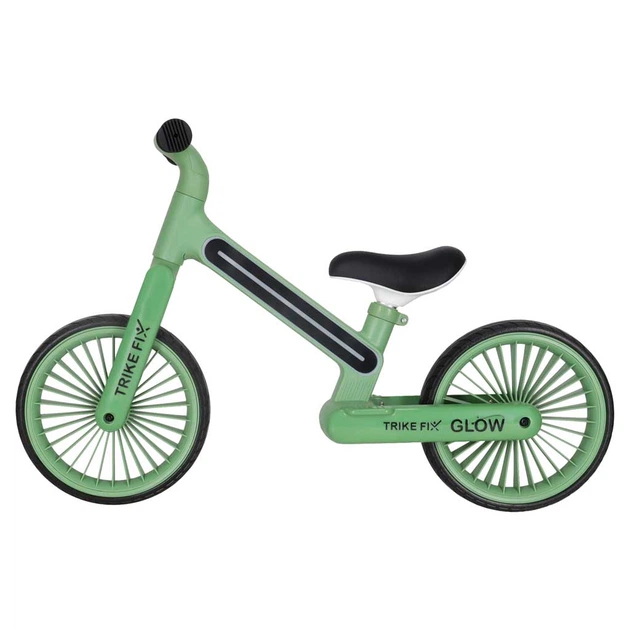 Rowerek biegowy KIK Trike Fix Glow LED Zielony (5903039770775) - obraz 8