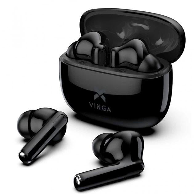 Навушники Vinga HBT060 Bluetooth Black (HBT060BK) (20446) - Фото 3 Навушники Vinga HBT060 Bluetooth Black (HBT060BK) (20446) - зображення 3