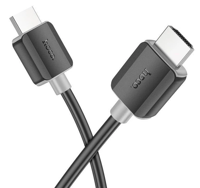 Кабель HOCO US08 HDMI 2.0 male-to-male 4K HD data cable 2м - Фото 1 Кабель HOCO US08 HDMI 2.0 male-to-male 4K HD data cable 2м - изображение 1