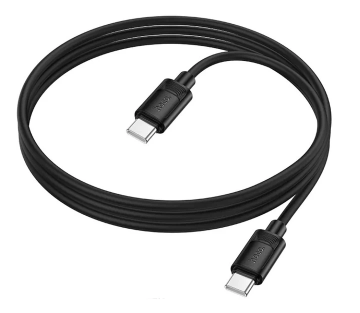 Кабель Hoco X122 Benefit USB Type-C - Type-C 60w 3А кабель для быстрой зарядки телефона 1 м Черный - изображение 4