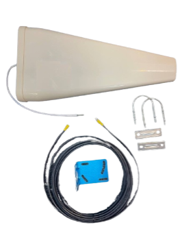 Антенна направленная 3G/LTE 14dB, 698-2700 МГц, комплект для мобильных роутеров - изображение 2