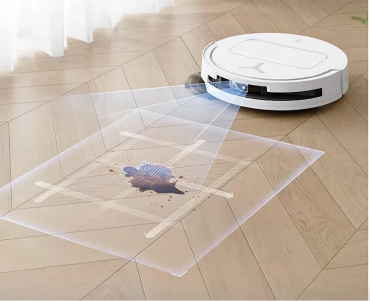 Робот-пилосос з вологим прибиранням Ecovacs Deebot T50 Pro Omni White - зображення 4