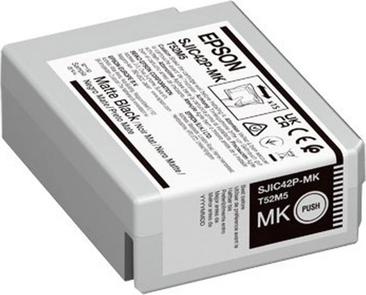 Картридж Epson SJIC42P-MK Matte Black (C13T52M540) - зображення 1