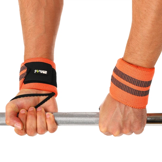 Бинты кистевые для жима 2шт Полиэстер Эластан STRENGTH WRIST WRAPS MUTE оранжевый 9905-2 - Фото 5 Бинты кистевые для жима 2шт Полиэстер Эластан STRENGTH WRIST WRAPS MUTE оранжевый 9905-2 - изображение 5