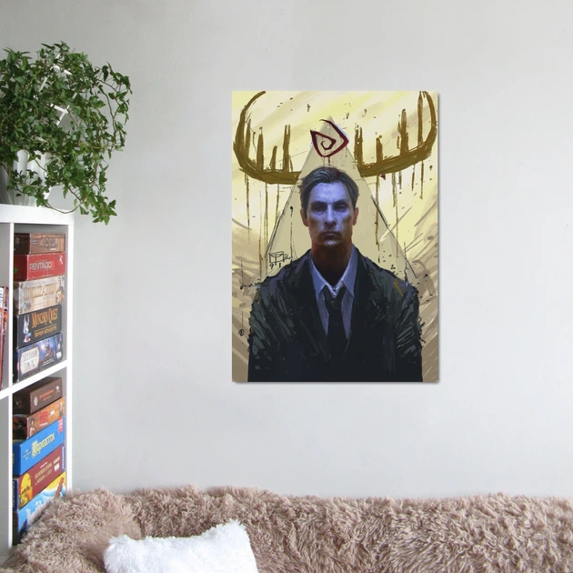 Интерьерная картина Настоящий детектив, True Detective, интерьерный постер по сериалу, 42×30 см (id1570) - изображение 8