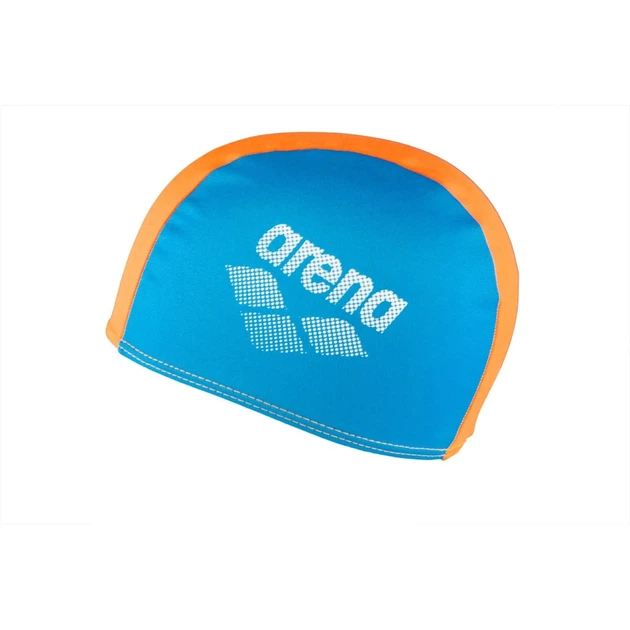 Шапочка для плавания детская Arena Polyester II Jr (002468-730) полиэстер, 6-12 лет Голубо-оранжевый - Фото 2 Шапочка для плавания детская Arena Polyester II Jr (002468-730) полиэстер, 6-12 лет Голубо-оранжевый - изображение 2