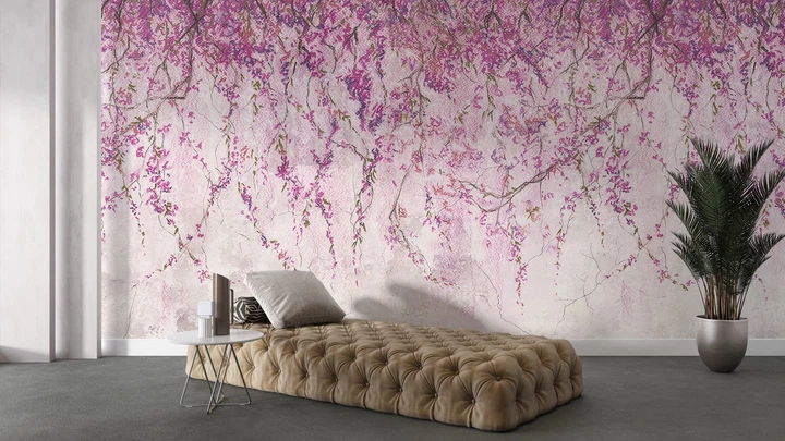 Фотообои флизелиновые Print-walls ветки сакуры 0780 100×100 см (Ш×В) - изображение 3