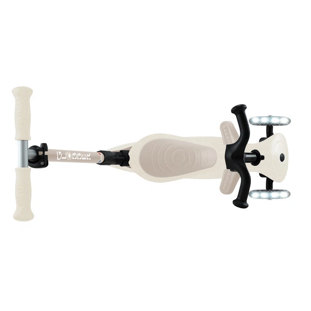 Самокат з сидінням 3 в 1 Globber GO-UP Active Lights ECOlogic Coconut від 15 місяців до 9 років (745-566) - зображення 3