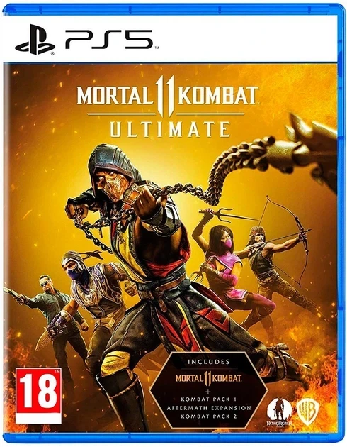 Диск для PlayStation 5 - Mortal Kombat 11 Ultimate, русские субтитры - Фото 1 Диск для PlayStation 5 - Mortal Kombat 11 Ultimate, русские субтитры - изображение 1
