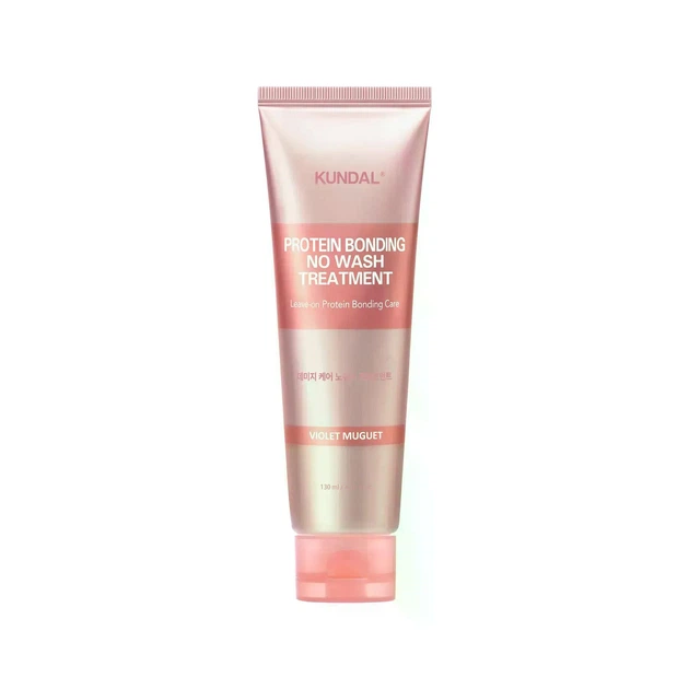Несмываемый кондиционер Kundal Protein Bonding No Wash Treatment с ароматом фиолетового ландыша для увлажнения и восстановления волос, 130 мл - Фото 1 Несмываемый кондиционер Kundal Protein Bonding No Wash Treatment с ароматом фиолетового ландыша для увлажнения и восстановления волос, 130 мл - изображение 1