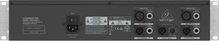 Графічний еквалайзер Behringer FBQ3102HD (4033653080545) - зображення 4