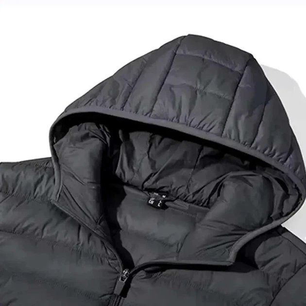 Женская легкая демисезонная куртка черная 2XL - изображение 9