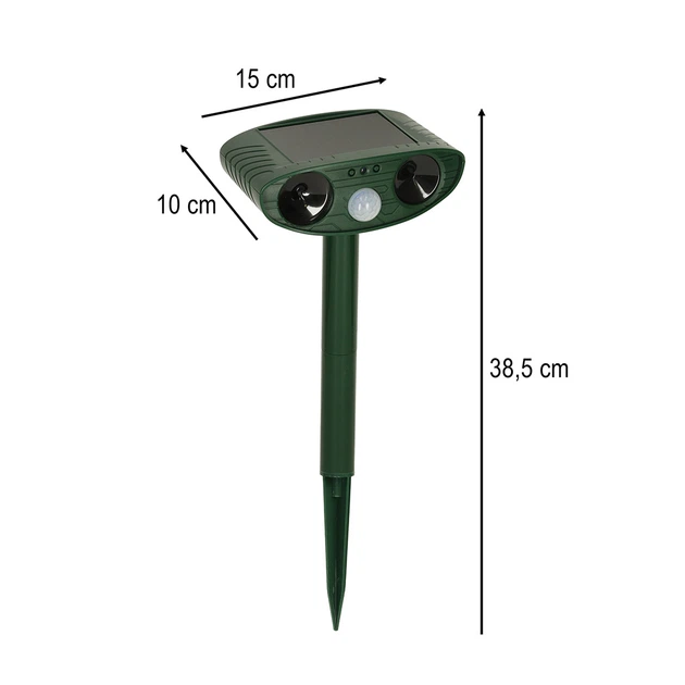 Відлякувач кротів на сонячній батареї Kik з датчиком руху KX4063 (5903039745278) - зображення 6