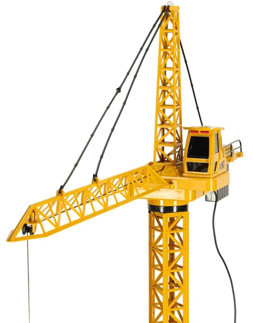 Будівельний кран Ikonka дистанційно керований (RC) з гаком 4 канали 128 см (KX9849) (5901779364605) - зображення 10