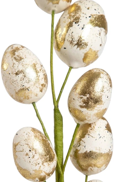 Великоднє дерево Homla Polia з золотими яйцями 46 см (5904183878942) - зображення 2