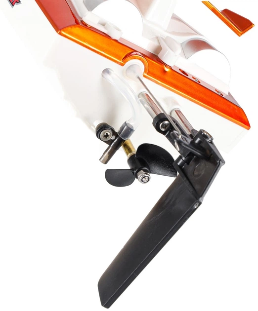 Човен з дистанційним керуванням Ikonka RC FT009 Помаранчевий (KX9029_1) (5903039709478) - зображення 8