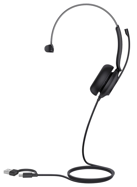 Słuchawki Yealink UH35 UH35 Mono Teams USB-C/A Black (286334) - obraz 5