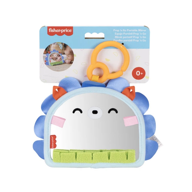 Портативне дзеркальце 2-в-1 для малюка Fisher-Price (JHB45) - Фото 1 Портативне дзеркальце 2-в-1 для малюка Fisher-Price (JHB45) - зображення 1