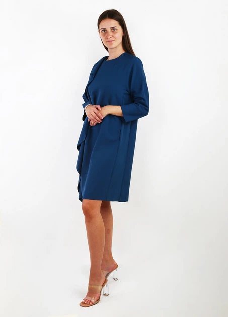 Платье женское InDresser S Темно-бирюзовый (IN-900902-Dark-turquoise) - Фото 2 Платье женское InDresser S Темно-бирюзовый (IN-900902-Dark-turquoise) - изображение 2