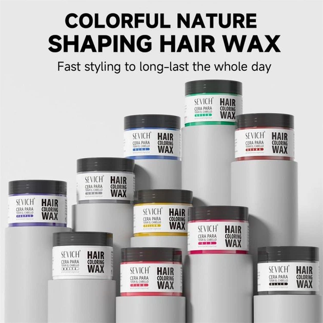 Віск для фарбування волосся Sevich Hair Coloring Wax, зелений, 120 г - изображение 2