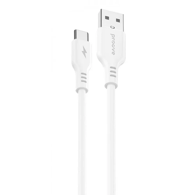 Кабель Proove Rebirth USB to Type-C 2.4A (1m) - Фото 1 Кабель Proove Rebirth USB to Type-C 2.4A (1m) - зображення 1