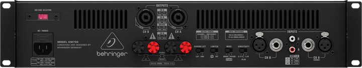 Wzmacniacz mocy Behringer KM750 (4033653090254) - obraz 5