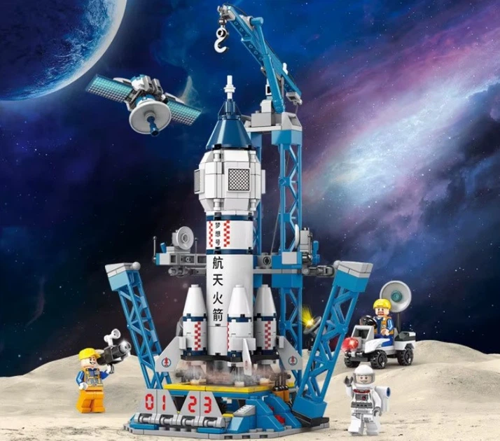 Конструктор No Brand Space Shuttle 458 деталей Різнокольоровий (2104619171) - изображение 6