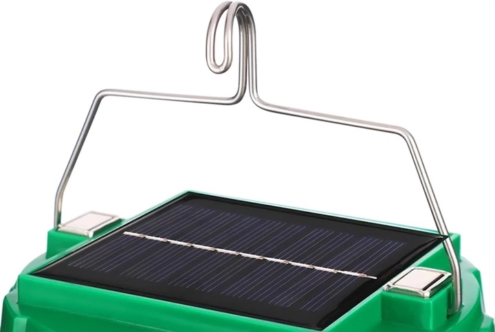 Фонарь аккумуляторный NEWVEW NV-E953 50W Solar Panel 3600mAh Green (NWVW-NV-E953-GN) - Фото 3 Фонарь аккумуляторный NEWVEW NV-E953 50W Solar Panel 3600mAh Green (NWVW-NV-E953-GN) - изображение 3
