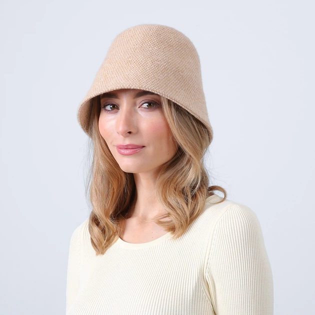 Панама жіноча LuckyLOOK СЕЛІН One Size Бежевий (996-120) - Фото 2 Панама жіноча LuckyLOOK СЕЛІН One Size Бежевий (996-120) - изображение 2