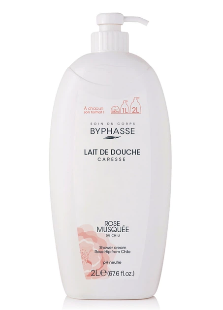 Гель-крем для душу Byphasse Rosehip Shower Cream | Ніжний Догляд - Фото 1 Гель-крем для душу Byphasse Rosehip Shower Cream | Ніжний Догляд - зображення 1